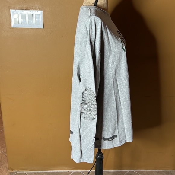 Nautica Jeans Company Gray LS Tee Size XXL - Picture 5 of 9